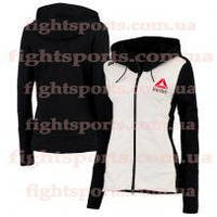 Женская толстовка UFC REEBOK WHITE "В стиле"