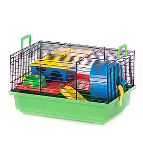 Клітка для гризунів, емаль TEDDY+PL InterZoo 36*24*21 см