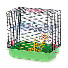 Клітка для гризунів, емаль TEDDY 1+ EQUIPMENT InterZoo 36*24*36 см