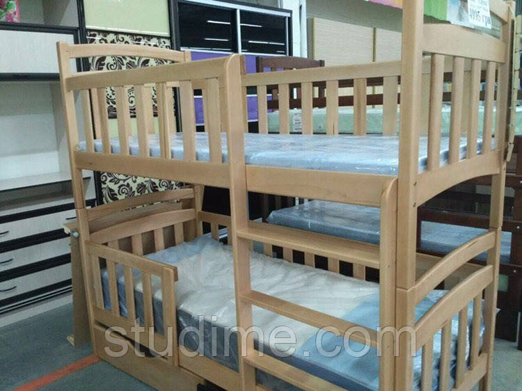 Кровать детская двухъярусная "Карина Люкс" с ящиками - фото 4 - id-p72203897