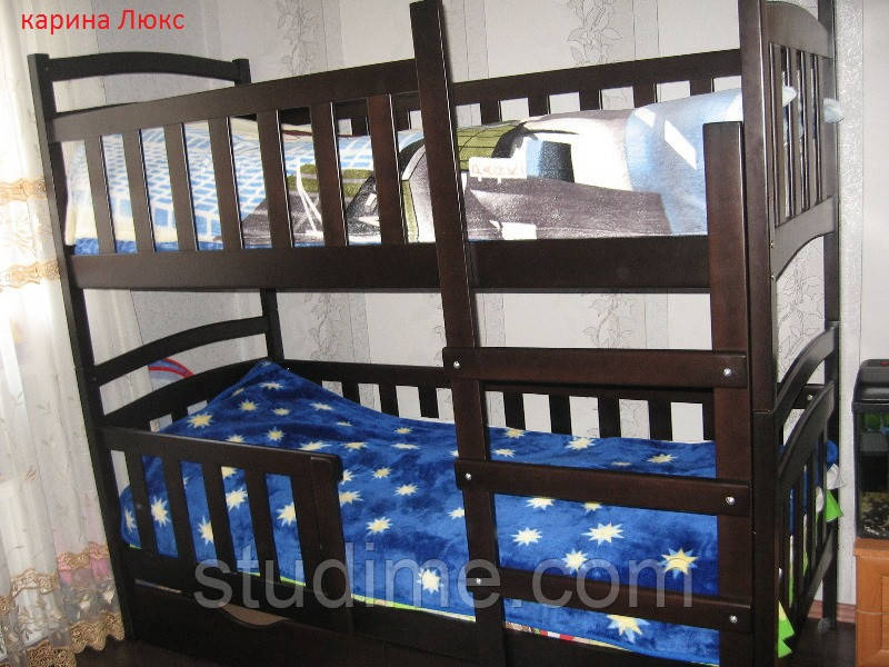 Кровать детская двухъярусная "Карина Люкс" с ящиками - фото 5 - id-p72203897