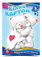 Набір білого картону А4 6 арк целюлозний