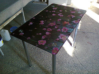 Стіл обідній скляний "Estet" 26