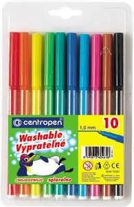 Фломастери Centropen Пінгвіни 10 кол