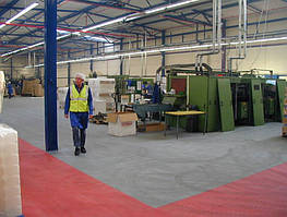 Гумове покриття для складів і виробництв.