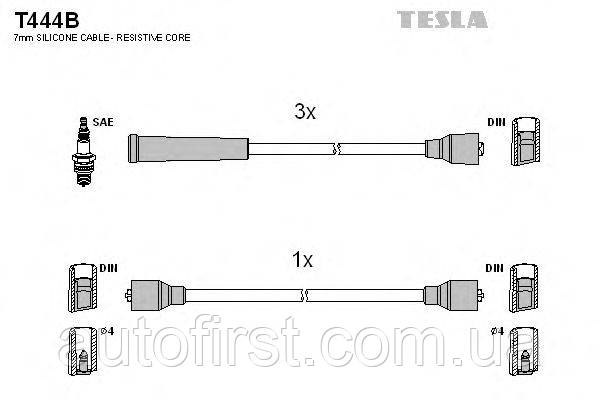 Комплект проводів запалювання Tesla T444B Daihatsu