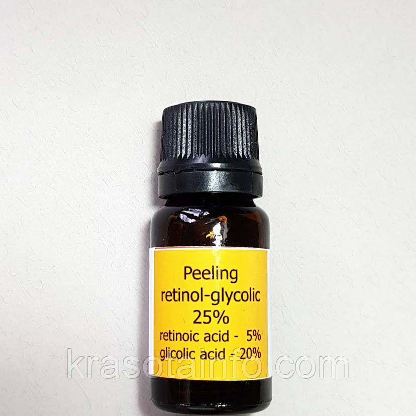 Пілінг ретинолово-гліколевий 25%, 30 ml