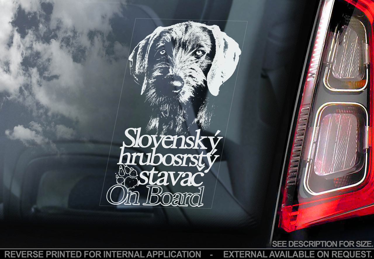 Словацька жорсткошерста легова (соловацький грубошерстий фантер) стикер, фото 1