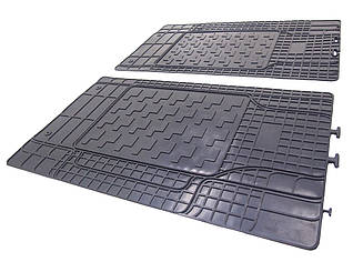 Килимки резинові Універсальні 2-й,3-й ряд сидінь 1460/430мм (PolyteP_Clasic)
