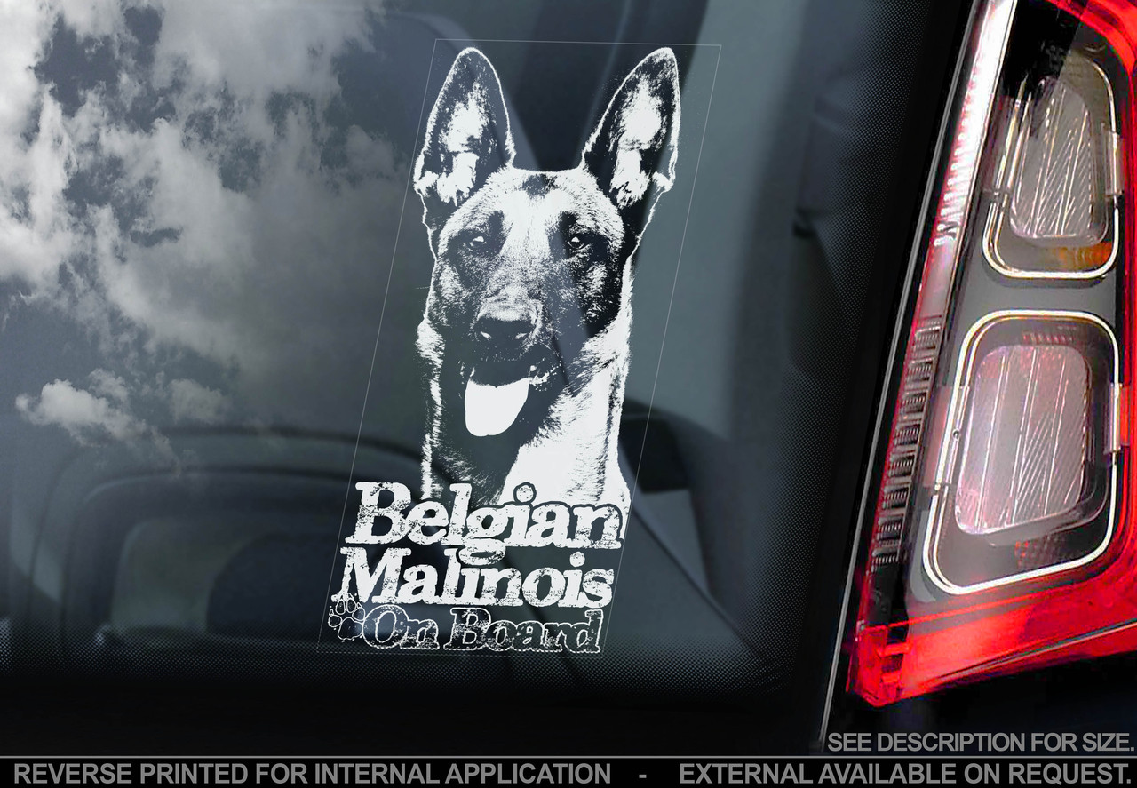 Бельгійський Малинуа (Бельгійська вівчарка) (Belgian Malinois) стикер, фото 1