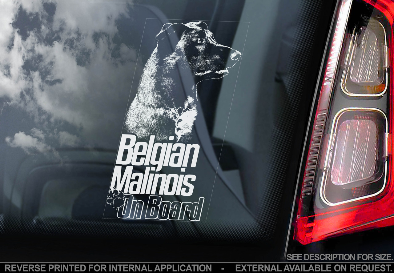 Бельгійський Малинуа (Бельгійська вівчарка) (Belgian Malinois) стикер, фото 1