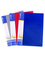 Папка-швидкозшивач з пружинним механізмом А5 Economix CLIP A, мікс кольорів