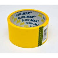 Скотч пакувальний 48мм*35м Buromax жовтий (6)