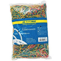 Гумки для грошей кольорові 1000г 40мм Buromax