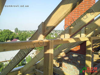  Монтаж керамической черепицы Tejas Borja Red