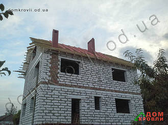  Монтаж керамической черепицы Tejas Borja Red