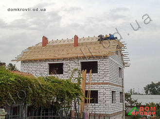  Монтаж керамической черепицы Tejas Borja Red