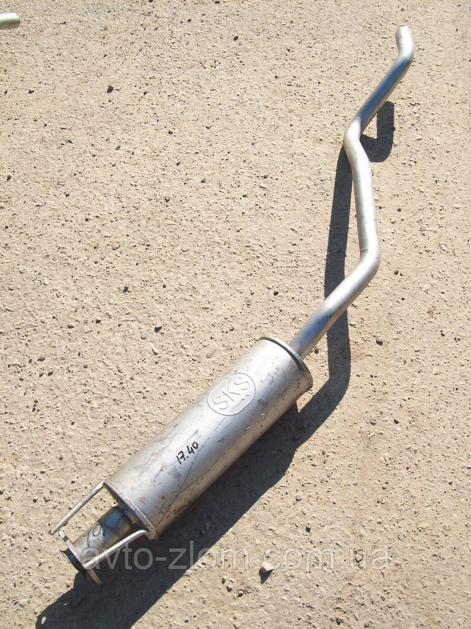 Резонатор Opel Astra F, Опель Астра Ф. Універсал, караван. 17.40., ціна ...