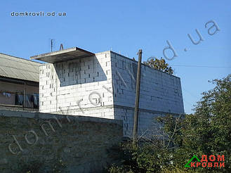 Монтаж металлочерепицы Афины.