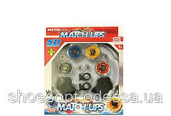Набір Beyblade Бейблейд 4 шт + Арена, 2 запускачі