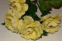 Букет Камелій лимонний