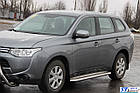 Підніжки на Mitsubishi Outlander (з 2012----) Мітсубісі Оутендер, фото 2