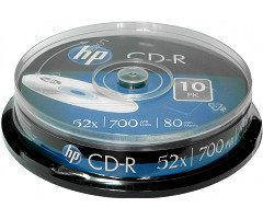 Диск HP CD-R 700 MB 52x Cake box/10