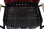 Гриль вугільний садовий LANDMANN з кришкою 3 полиці, фото 6