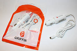 Автомобільна зарядка Griffin MicroUsb 2A White