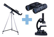 Телескоп OPTICON ScienceMaster SE + мікроскоп + бінокль