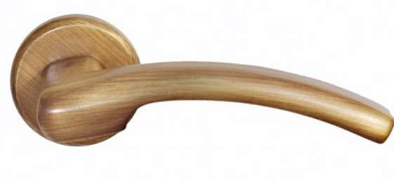 Ручка дверна COLOMBO OLLY LC 61 антична латунь