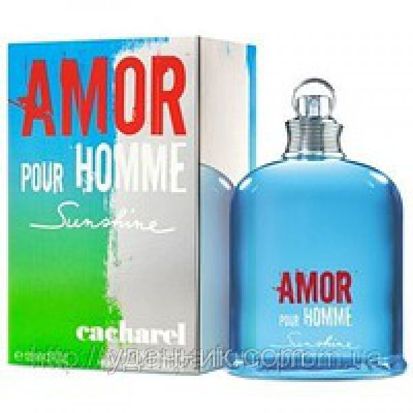 Чоловіча туалетна вода Cacharel Amor Pour Homme Sunshine (освіжаючий цитрусово-пряний аромат)