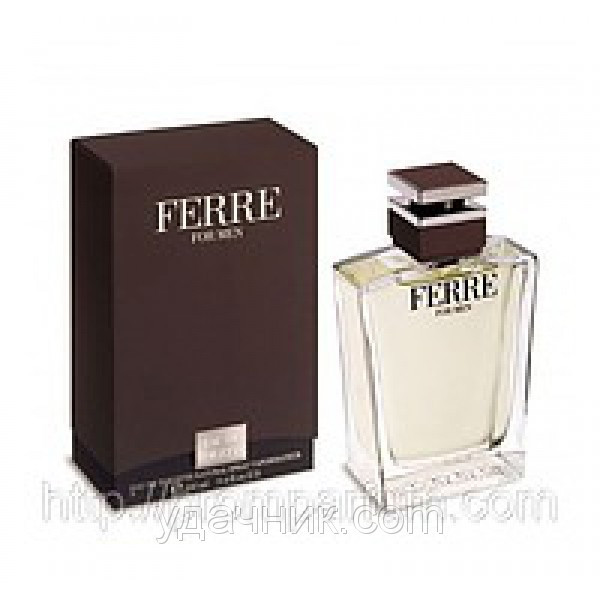 Чоловіча туалетна вода Ferre for Men Gianfranco Ferre (солідний, елегантний, сексуальний, аромат)
