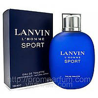 Мужская туалетная вода Lanvin L`Homme Sport (Ланвин Л`Омм Спорт) аромат свежести