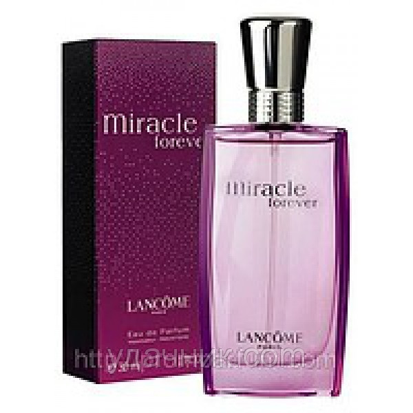 Жіноча парфумована вода Lancome Miracle Forever (яскравий, приємний, солодкий, чуттєвий аромат)