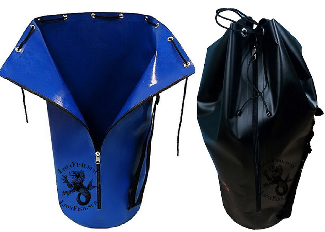 Баул гермомешок с плечевыми ремнями и молнией от LionFish.sub