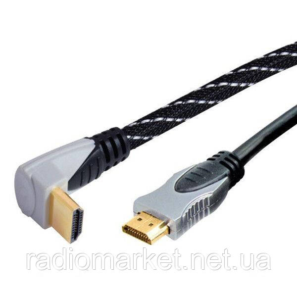 Шнур HDMI (шт.- шт.) угловой 
