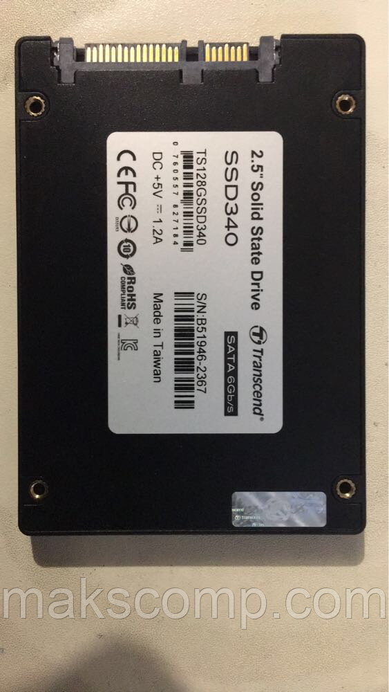 SSD Transcend 128GB 2.5" SATAIII MLC