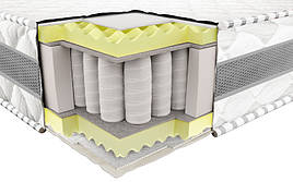 Ортопедичний матрац 3Д Престиж Еко (Pocket Spring) 80х190