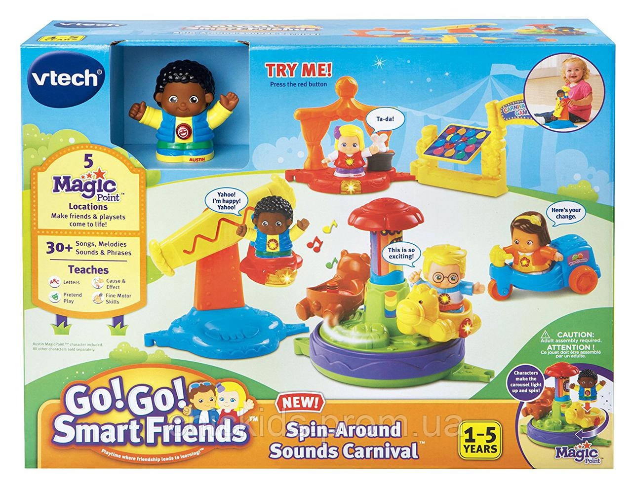 Музичний набір Карнавал VTech Go Go Smart Friends Austins Carnival