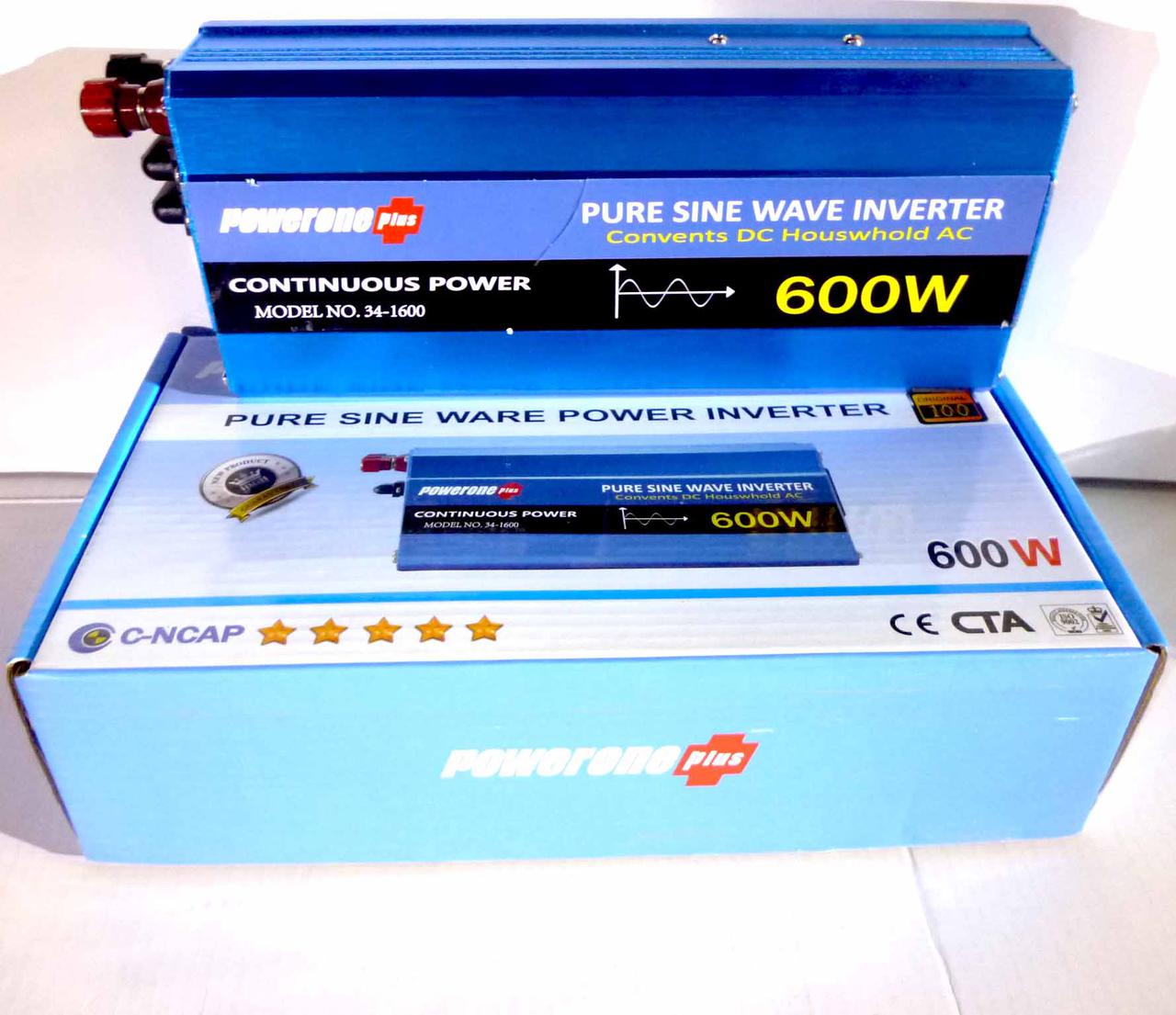 Инвертор с чистой синусоидой POWERONE Pure Sine Inverter-600W: продажа .