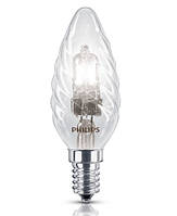 Галогенна лампа Philips EcoClassic30 candle BW35 18W E14 230V CL  1CT/15