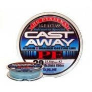 Шнур Sunline Cast Away PE 150m #2.5/0.26mm 40LB/16.5кг