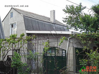 Монтаж кровли из металочерепицы Монтеррей.