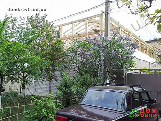 Монтаж кровли из металочерепицы Монтеррей.