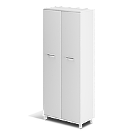 Шкаф гардероб для офиса Джет J5.00.20 корпус и фасад ДСП (MConcept-ТМ)