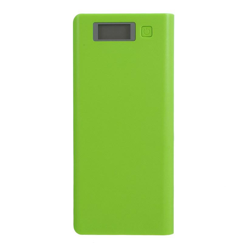 Корпус для Power bank на 8 акумуляторів 18650 (Зелений)