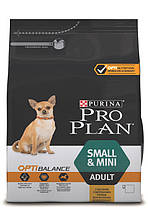 Корм Purina Pro Plan (Пурину Про План) Adult Small Mini для дорослих собак дрібних порід (курка), 7 кг