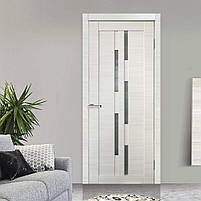 Двері міжкімнатні  Cortex Deco 08 дуб bianco line, фото 2