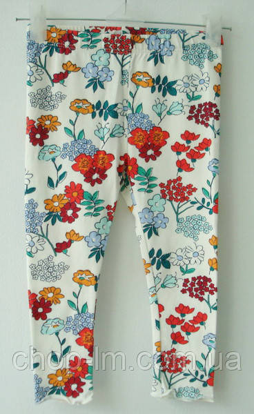 Лосини (легінси) для дівчинки 1.5 років Crazy8 "Квіти" 